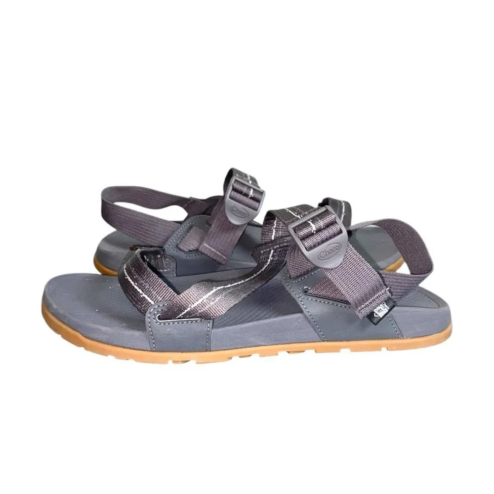 Chaco Lowdown Grey Open Toe Hiking Performance Strappy Sport Sandals Size 11